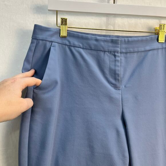 Vince Camuto Light Blue Slimming Stretch Chino Pants with Pockets, Women's 10 - Picture 2 of 11